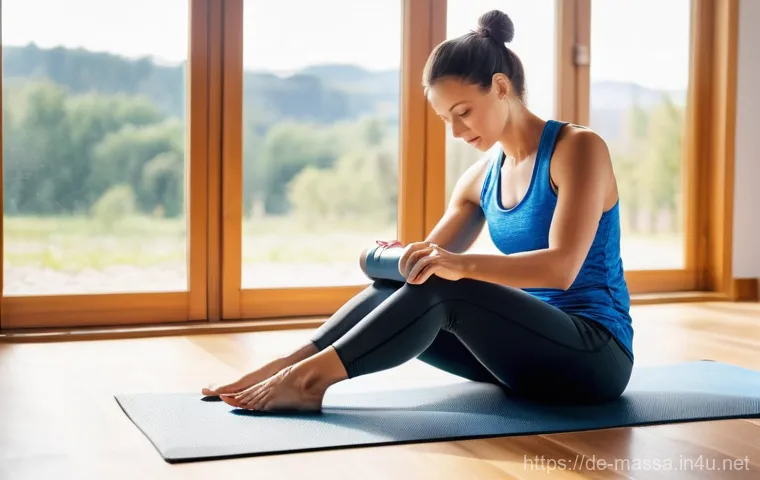 스포츠마사지사의 마사지 오일 추천 - **Sport Massage with Arnica for Recovery**
    "A professional female sport masseuse, in her early 4...